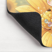 Golden Bumblebee in Bloom Dance.1 マウスパッド (コーナー)