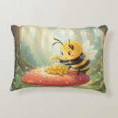 Golden Bumblebee in Bloom Dance.2 アクセントクッション (裏面)
