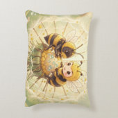 Golden Bumblebee in Bloom Dance.5 アクセントクッション (裏面(縦))