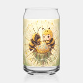 Golden Bumblebee in Bloom Dance.5 ガラス缶 (裏面)