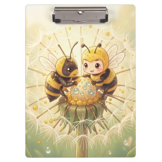 Golden Bumblebee in Bloom Dance.5 クリップボード (正面)