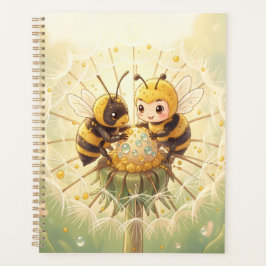 Golden Bumblebee in Bloom Dance.5 プランナー手帳