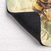 Golden Bumblebee in Bloom Dance.5 マウスパッド (コーナー)
