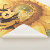 Golden Bumblebee in Bloom Dance.6 シェルパブランケット (3/4)