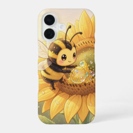 Golden Bumblebee in Bloom Dance.6 iPhone 16ケース
