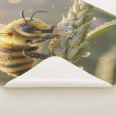 Golden Bumblebee in Bloom Dance.7 シェルパブランケット (3/4)