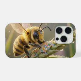 Golden Bumblebee in Bloom Dance.7 iPhone 15 Proケース