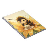 Golden Bumblebee in Bloom Dance.8 ノートブック (右側)
