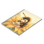 Golden Bumblebee in Bloom Dance.8 ノートブック (左側)