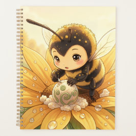 Golden Bumblebee in Bloom Dance.8 プランナー手帳