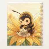 Golden Bumblebee in Bloom Dance.8 プランナー手帳 (裏面)