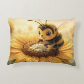 Golden Bumblebee in Bloom Dance.9 アクセントクッション (裏面)