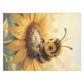Golden Bumblebee in Bloom Dance.9 テーブルクロス (正面(横))