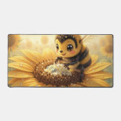 Golden Bumblebee in Bloom Dance.9 デスクマット (正面)