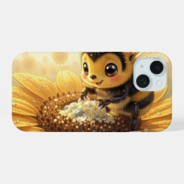 Golden Bumblebee in Bloom Dance.9 iPhone 15ケース
