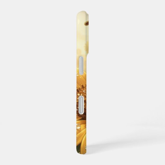 Golden Bumblebee in Bloom Dance.9 iPhone 16ケース (右側面)