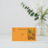 Golden Business Cards 名刺 (スタンド正面)