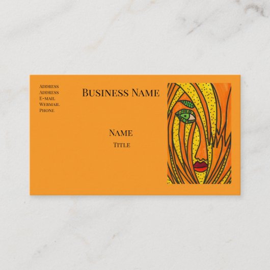 Golden Business Cards 名刺 (正面)