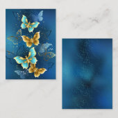 Golden butterflies アドバイスカード (正面/裏面)