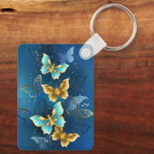 Golden butterflies キーホルダー (裏面)