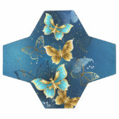 Golden butterflies サッカーボール (フラット)