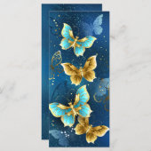 Golden butterflies メニュー (正面/裏面)