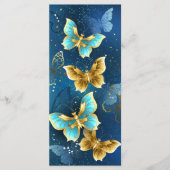 Golden butterflies メニュー (正面)