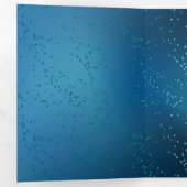 Golden butterflies 三つ折り招待状 (内部最初)