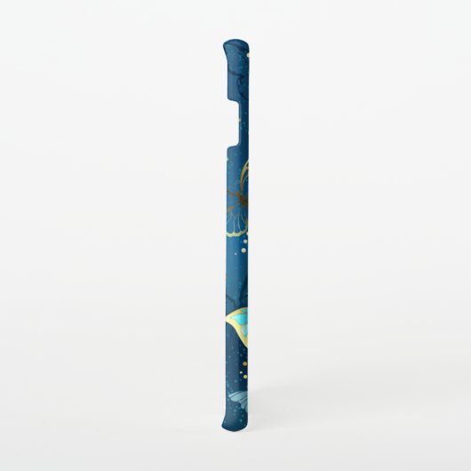 Golden butterflies samsung galaxyケース (右側)