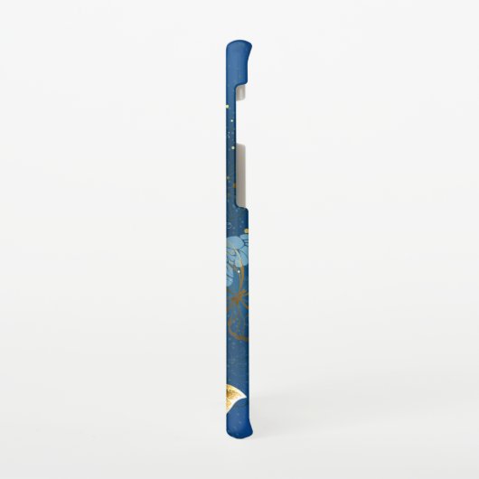 Golden butterflies samsung galaxyケース (左側)