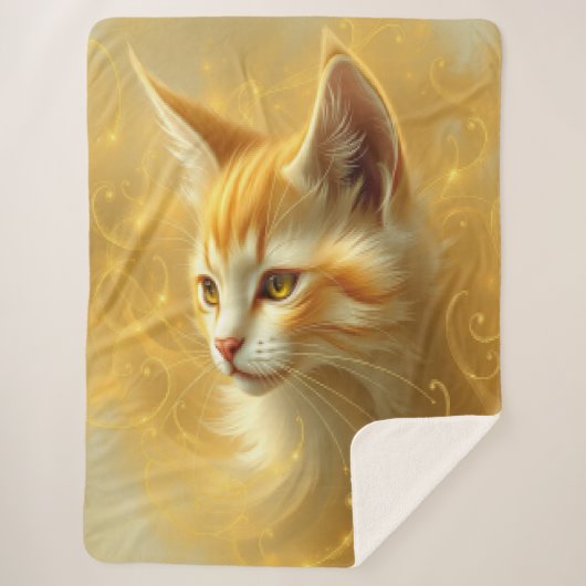 Golden cat  シェルパブランケット (正面)
