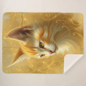 Golden cat  シェルパブランケット (正面(横))