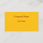 Golden Cat Business Cards 名刺 (裏面)