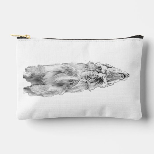 Golden chic in gray tones アクセサリーポーチ (正面)