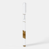 Golden Chinese Dragon Art | Mythical Creature Fant iPhoneケース (右側面)