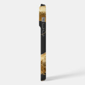 Golden Chinese Dragon Art | Mythical Creature Fant iPhoneケース (左側面)