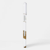 Golden Chinese Dragon Art | Mythical Creature Fant iPhoneケース (右側面)