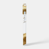 Golden Chinese Dragon Art | Mythical Creature Fant iPhone 15ケース (左側面)