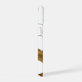 Golden Chinese Dragon Art | Mythical Creature Fant iPhone 15ケース (右側面)