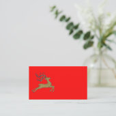 GOLDEN CHRISTMAS REINDEER 名刺 (スタンド正面)