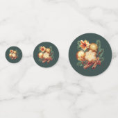 Golden Christmas Star with Cinnamon コンフェッティ (裏面)