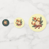 Golden Christmas Star with Cinnamon コンフェッティ (裏面)