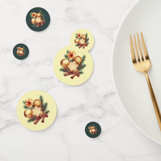 Golden Christmas Star with Cinnamon コンフェッティ (グループ)