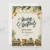 Golden Christmas Train シーズンカード (正面)