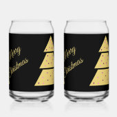 Golden Christmas Tree Drinkware Set ガラス缶 (左)