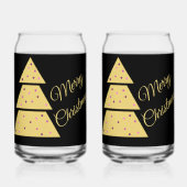 Golden Christmas Tree Drinkware Set ガラス缶 (裏面)