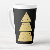 Golden Christmas Tree Latte Mug カフェラテマグ (左アングル)