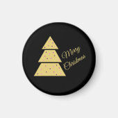 Golden Christmas Tree Magnet マグネット (正面)