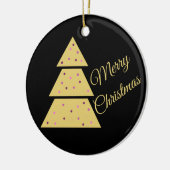 Golden Christmas Tree Ornament セラミックオーナメント (左)