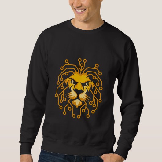 Golden Circuit Lion Sweatshirt スウェットシャツ (正面)
